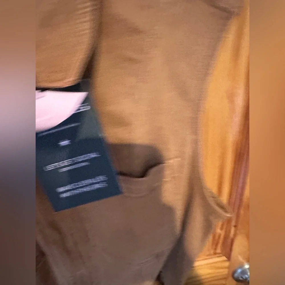 NWT Avec Les Files Brown Sleeveless Utility Jumpsuit - Picture 7 of 14